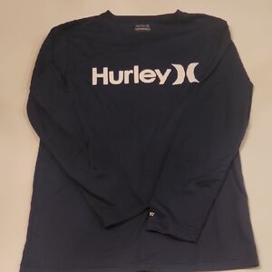 Hurley Dark Blue Long Sleeve Tee